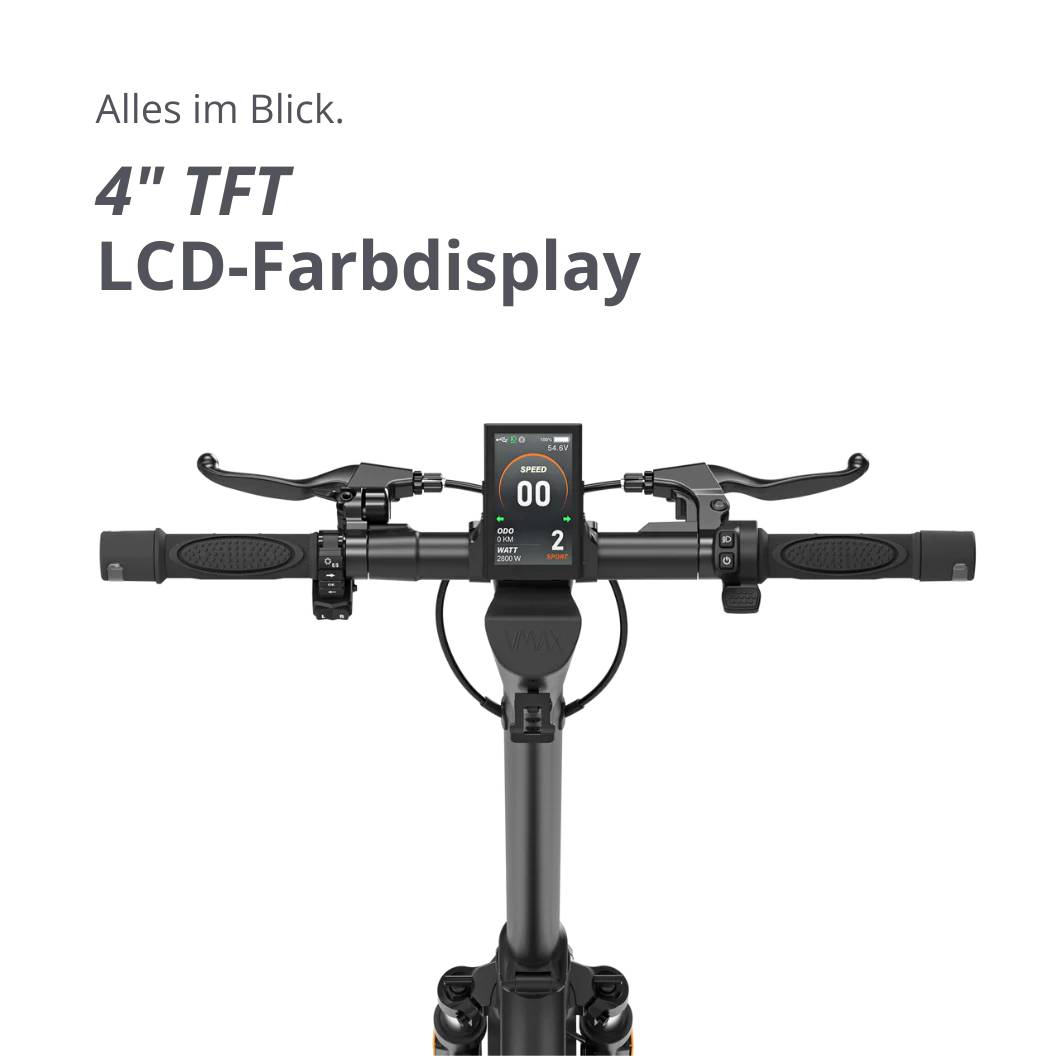 AB SEPTEMBER! VMAX NEW VX4 SW 22kmh 110km 1056Wh 500W 2800W 150kg E-Scooter ABE
