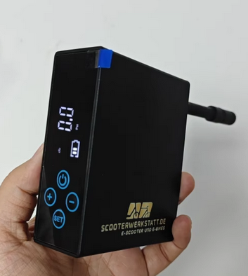 Elektrische Luftpumpe Kompressor Akku Pumpe Scooter Fahrrad NEU 150PSI/8Bar