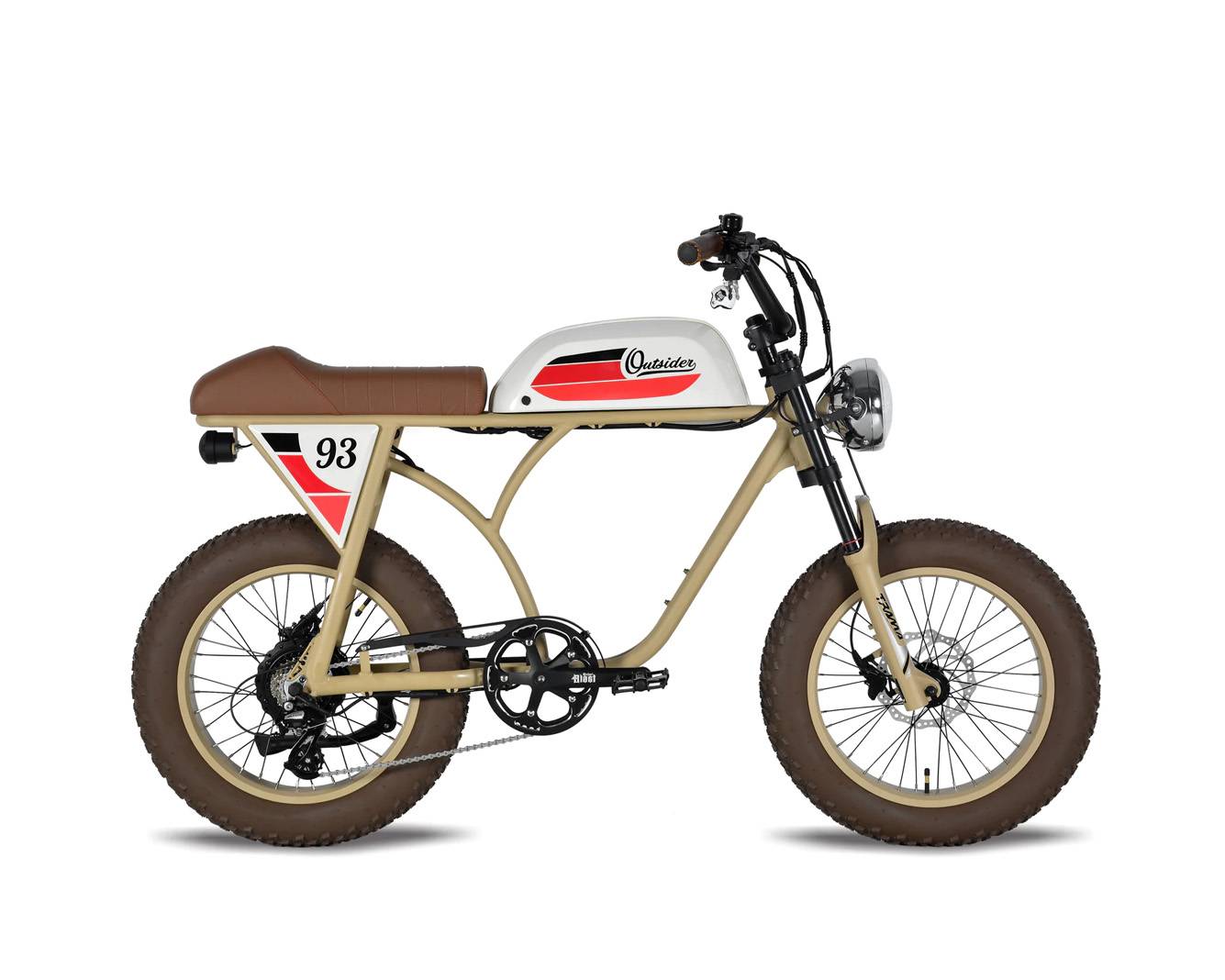 MC E-BIKE Outsider S Pro E-Bike BE|SW 20" 672Wh 80km Fatbike