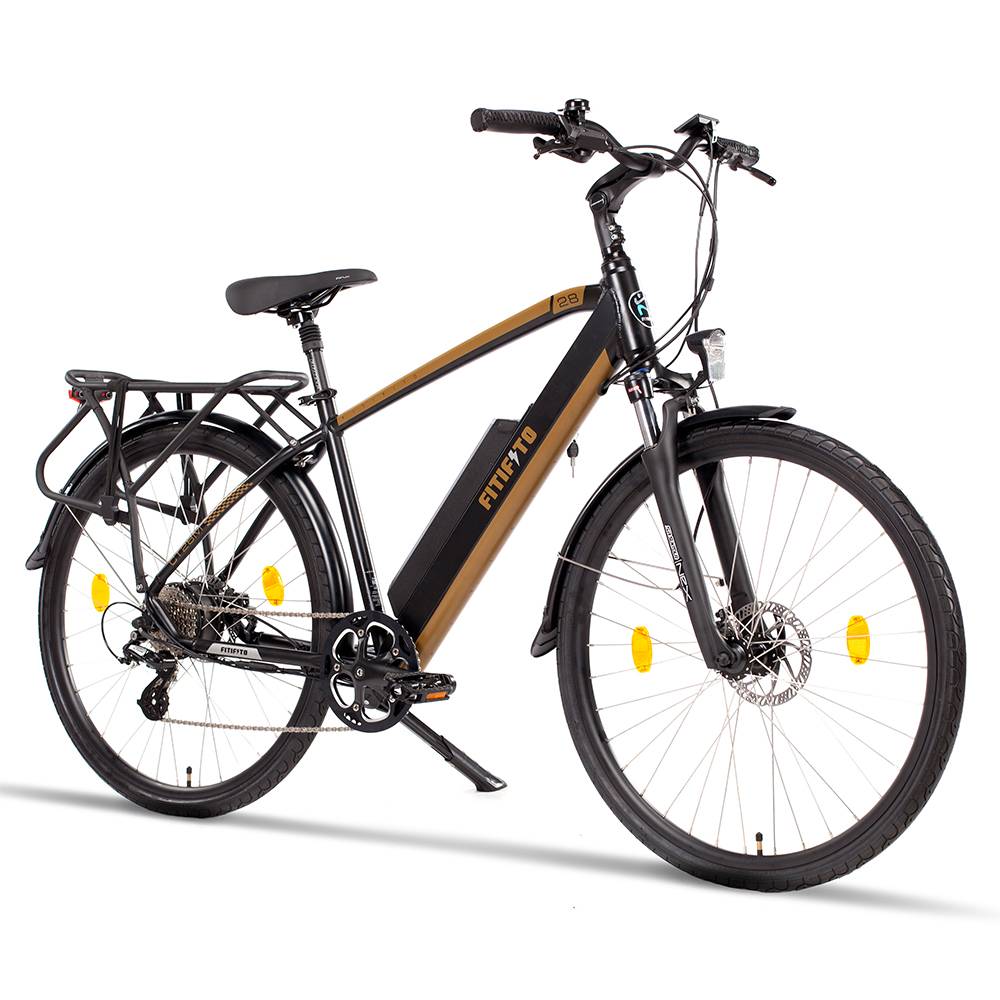 Fitifito CT28M E-Bike OR 28" 48cm/48V/499Wh/100kg 100km Citybike